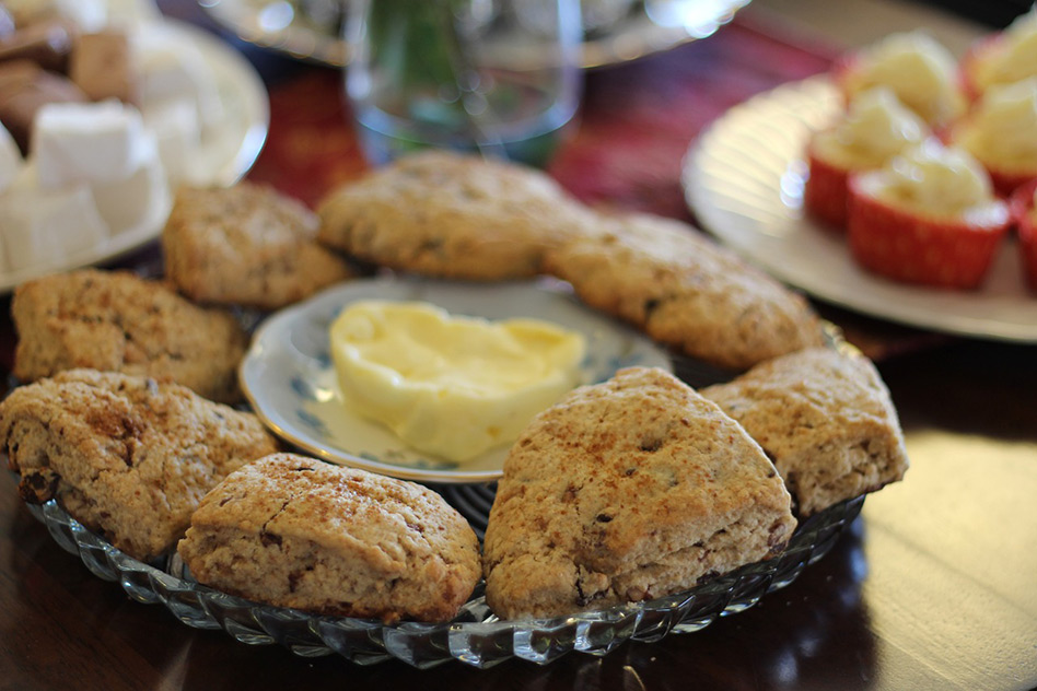 Köstliche Scones aus Großbritannien