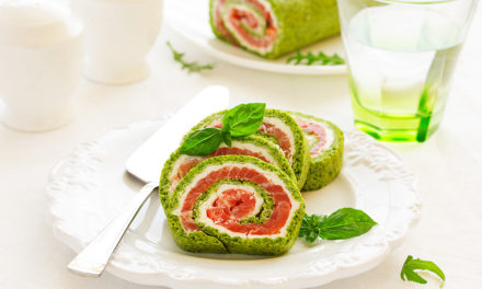 Lachs-Spinat-Rolle – Leckere Lachsrolle mit frischen Zutaten