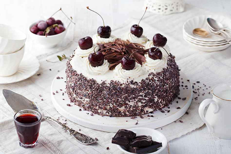 Schwarzwälder Kirschtorte - der Klassiker unter den Sahnetorten