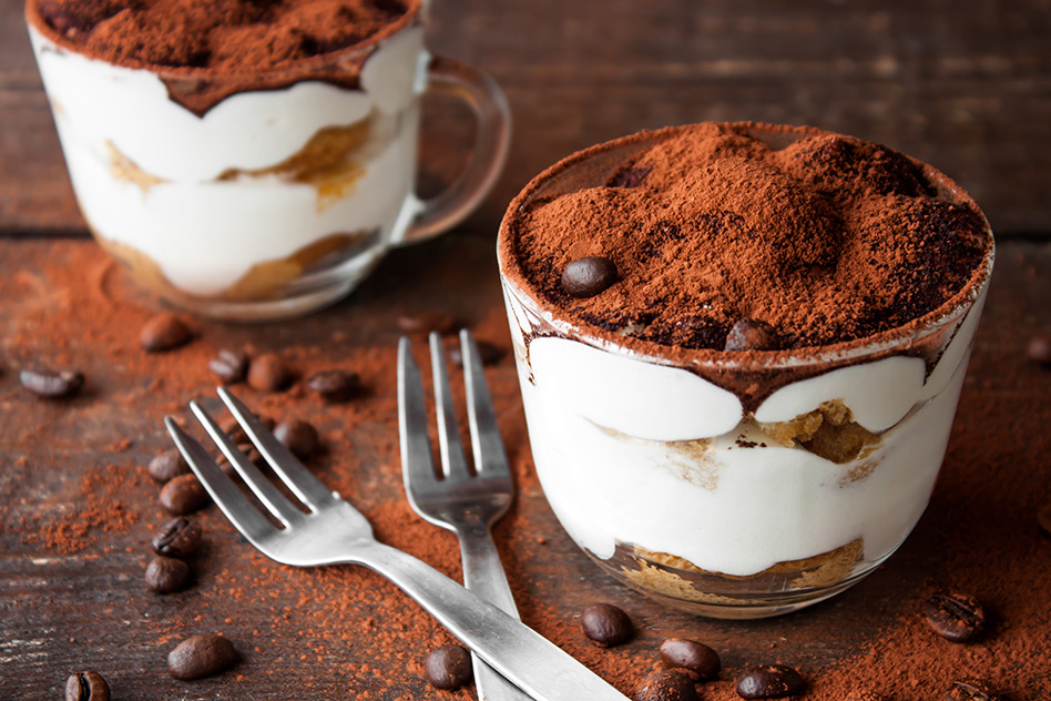 Tiramisu im Glas ohne Ei und Alkohol