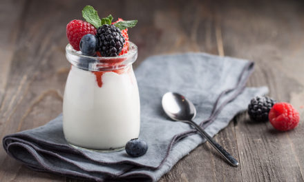 Sahniges Panna Cotta mit frischen Früchten