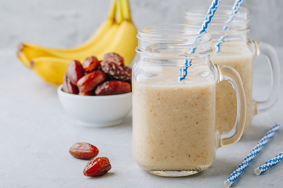 Frühstücks Smoothie mit Datteln » affektblog.de