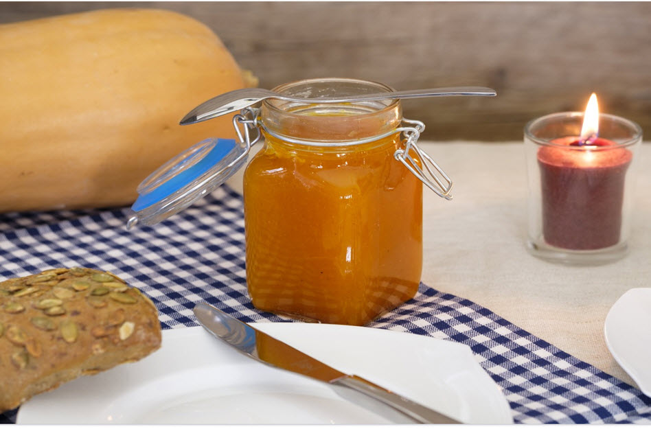 Winterliche Kürbis-Apfel Marmelade