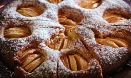 Versunkener Apfelkuchen